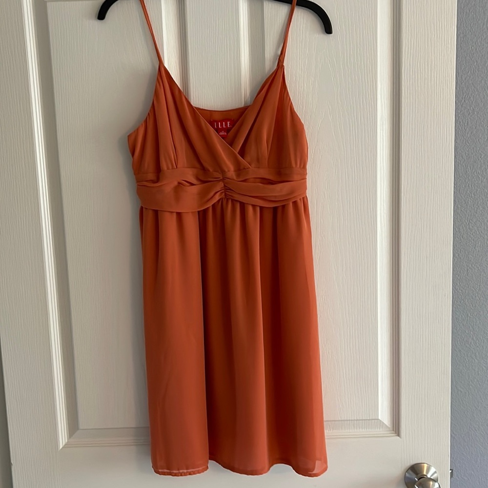 🎉HOST PICK🎉 NWT - ELLE coral orange dress - size 12